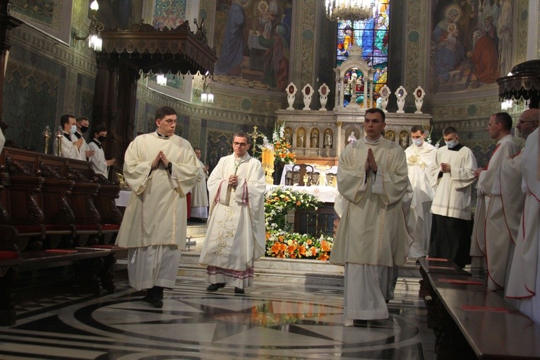 Płock. Boże Ciało w katedrze