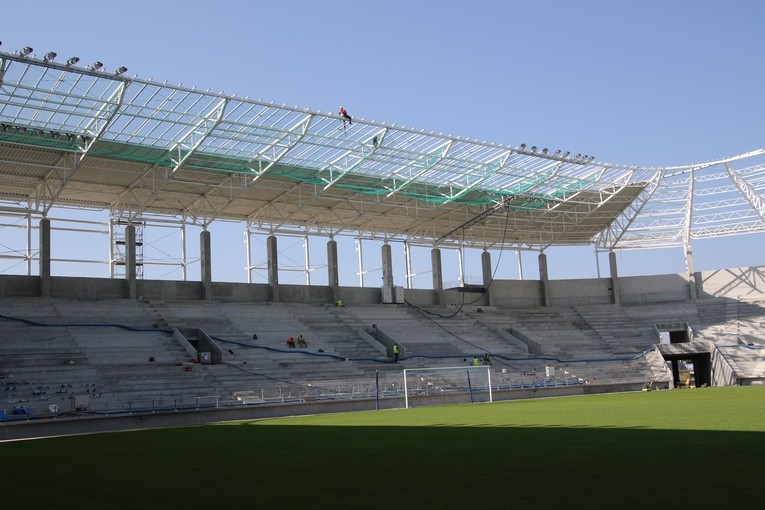 Płock. Rozbudowa stadionu