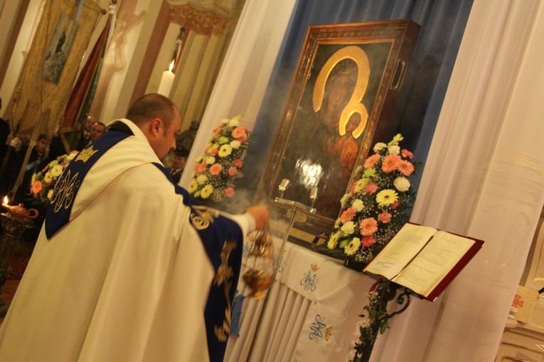 Strzegocin. Nawiedzenie w parafii Matki Bożej Szkaplerznej