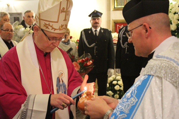 Opinogóra. Nawiedzenie w parafii św. Zygmunta