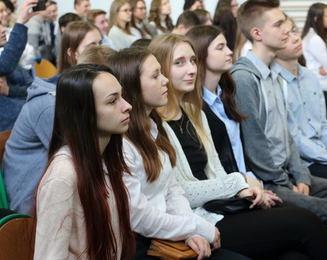 Zespół Szkół Katolickich w Malborku - poświęcenie sali gimnastycznej