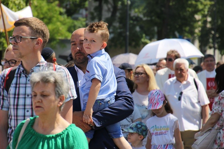 Płock. Procesja Bożego Ciała