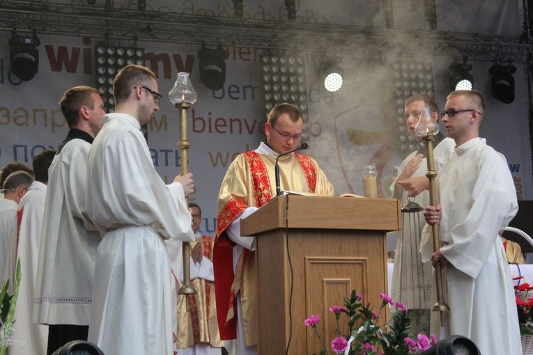 ŚDM w Płocku. Msza św.1