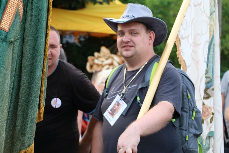 Pielgrzymi w Skępem