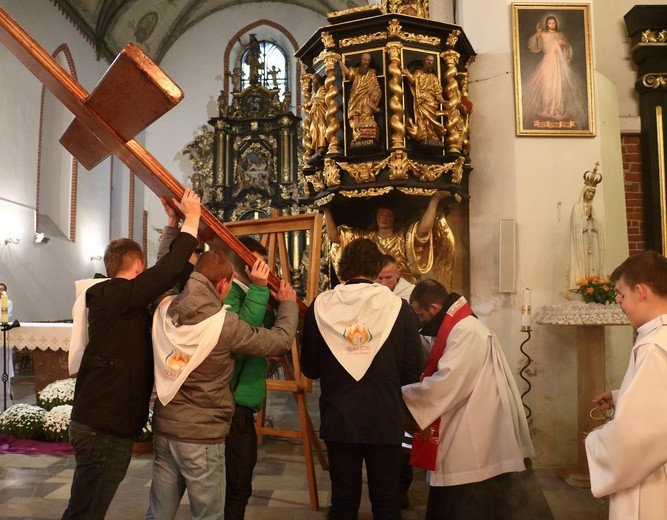 Peregrynacja symbli ŚDM - Pasłęk