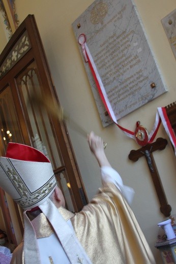 Sońsk. Tablica wdzięczności misjonarzom