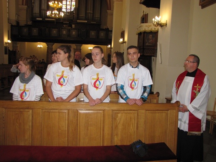 Znaki ŚDM w Przasnyszu