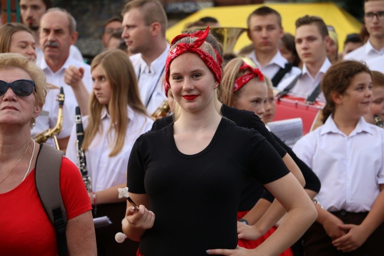 Pielgrzymi w Skępem
