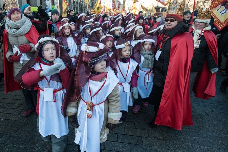 Orszak Trzech Króli w Warszawie