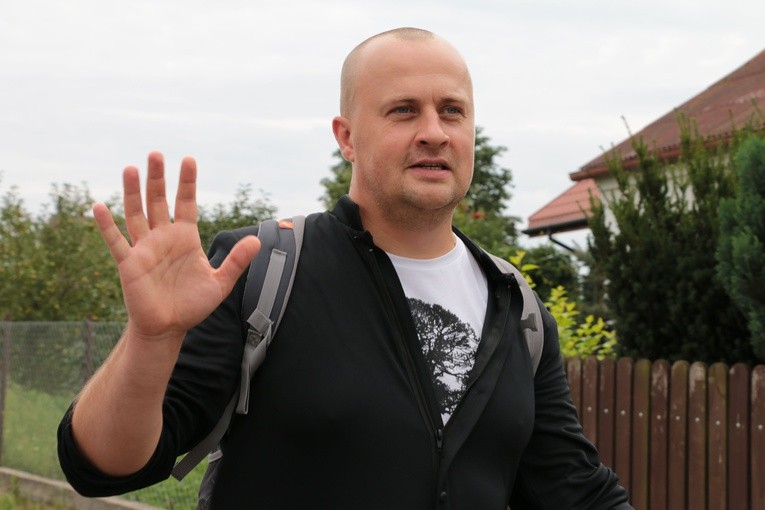 Pierwszy dzień pielgrzymki - przedpołudnie