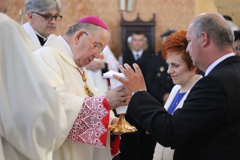 Dobrzyń n. Wisłą. Nawiedzenie w parafii pw. Wniebowzięcia NMP
