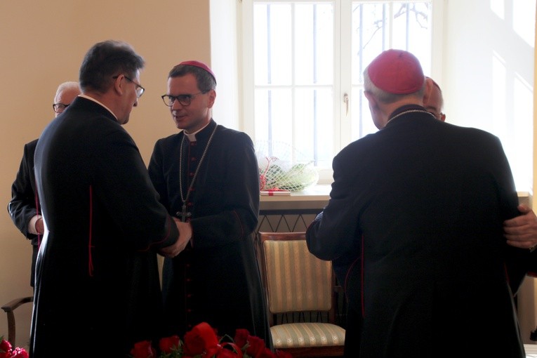 Płock. Życzenia dla księży biskupów