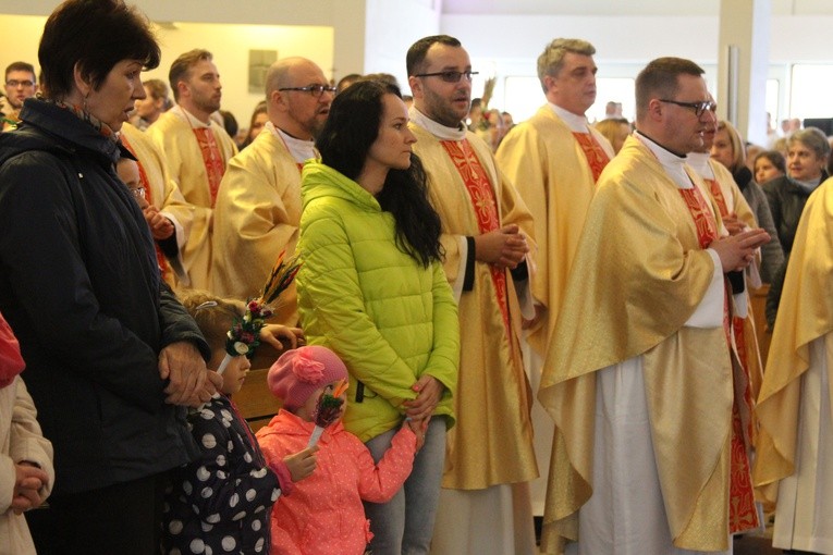 Diecezjalne spotkanie młodzieży w Niedzielę Palmową. 2