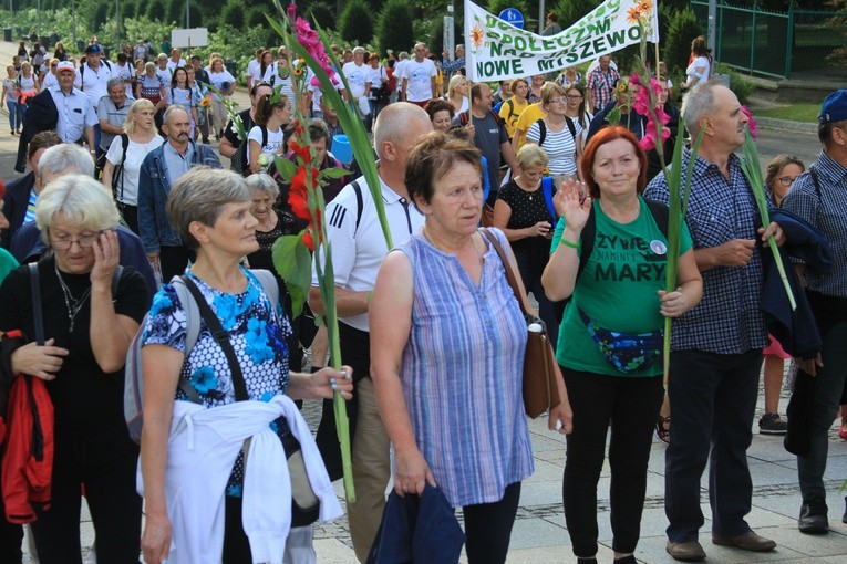 Pielgrzymka na Jasną Górę. Wejście na szczyt