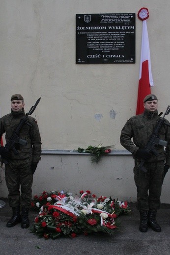 Płock. Pamięci żołnierzy wyklętych