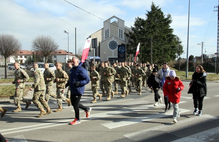 Płock. Bieg Pamięci Żołnierzy Wyklętych