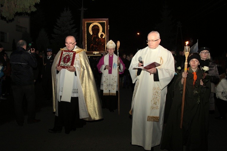 Ciechanów. Nawiedzenie w parafii Błogosławionych Płockich Biskupów Męczenników