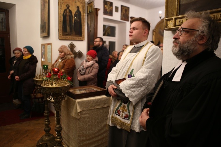 Modlitwa ekumeniczna w cerkwi