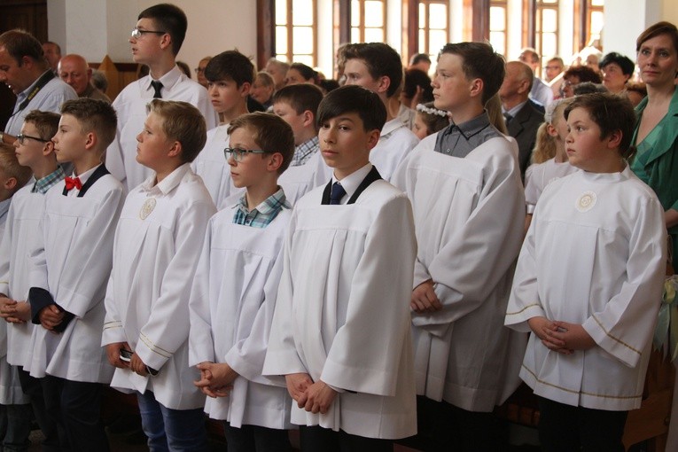 Korzeń - Łąck. Nawiedzenie w parafii św. Walentego