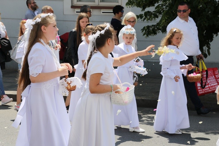 Płock. Procesja Bożego Ciała