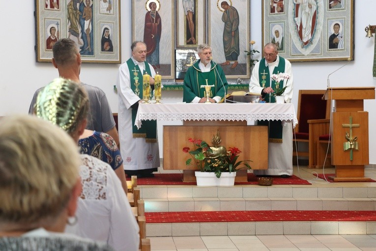 Wyjście IX Żuławskiej Pielgrzymki Pieszej