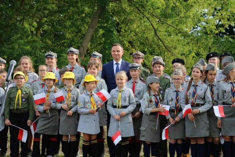 Prezydent RP Andrzej Duda w Makowie Mazowieckim