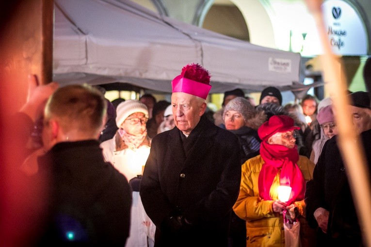 Droga Krzyżowa ulicami Ollsztyna
