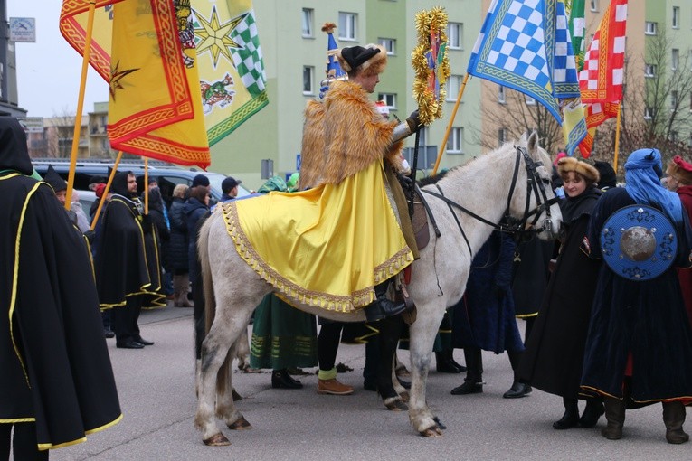 Mława. Orszak Trzech Króli