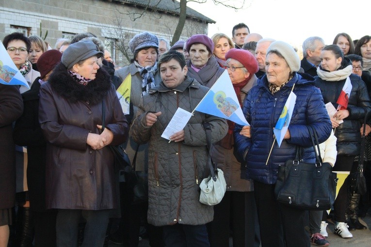 Orszymowo. Nawiedzenie w parafii św. Floriana