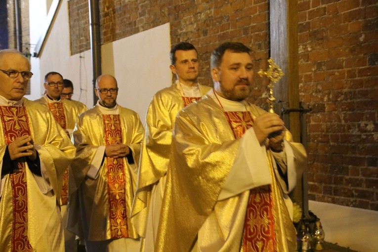 Płock. Odpust u klaretynów