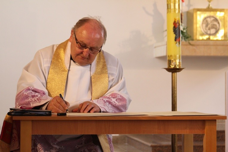 Poświęcenie kościoła w Nasielsku