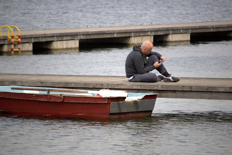 Majówka na miejskiej plaży w Olsztynie