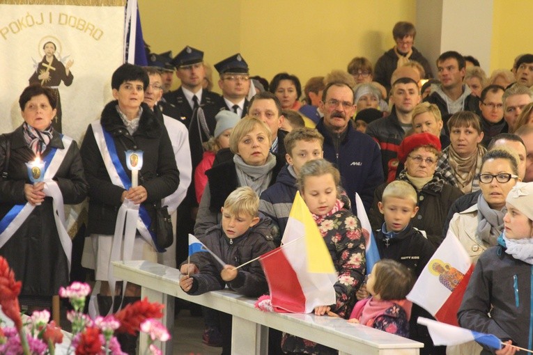 Ciechanów. Nawiedzenie w parafii św. Franciszka z Asyżu