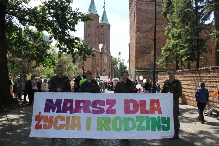 Marsz dla Życia i Rodziny w Płocku 2015