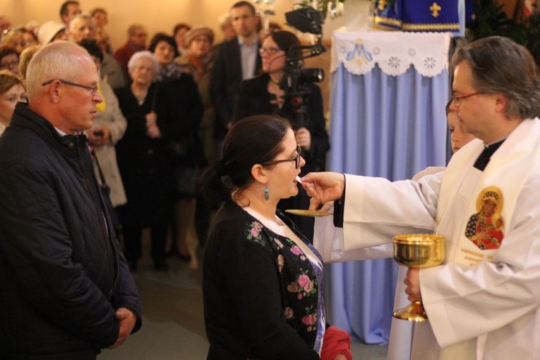 Płock. Nawiedzenie w parafii św. Krzyża