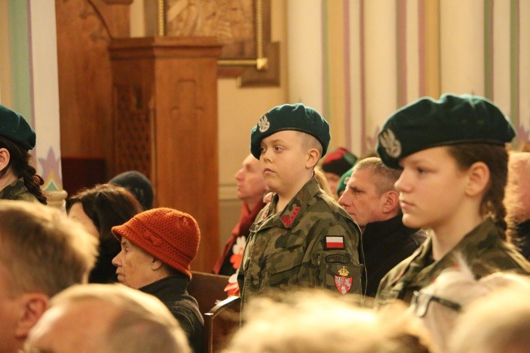 Ślubowanie strzelców w Baboszewie