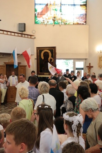 Płock-Ciechomice. Nawiedzenie w parafii św. Maksymiliana Kolbego