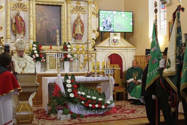 Myśliwi w Malużynie