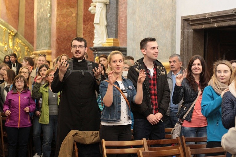 Pielgrzymka maturzystów na Jasną Górę