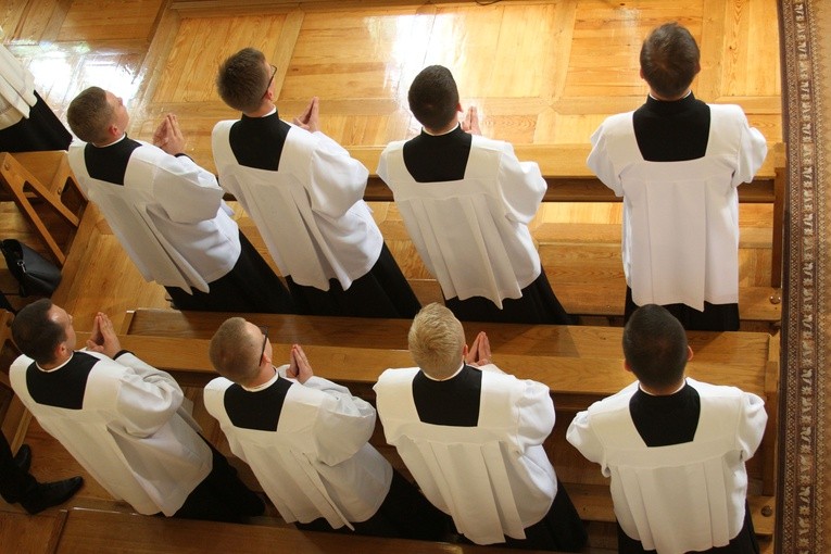 Obłóczyny w seminarium