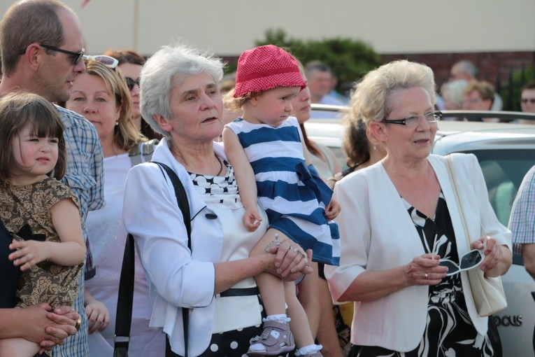 Płock-Ciechomice. Nawiedzenie w parafii św. Maksymiliana Kolbego