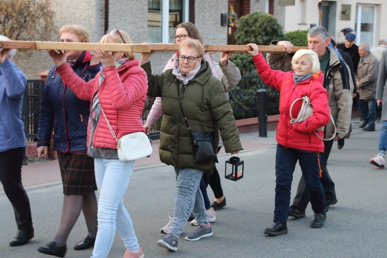 Sztum. Droga Krzyżowa ulicami