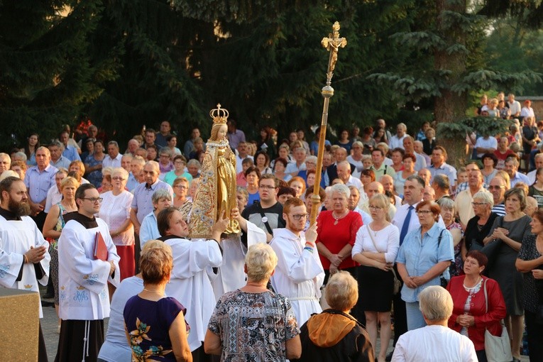 Pielgrzymi w Skępem