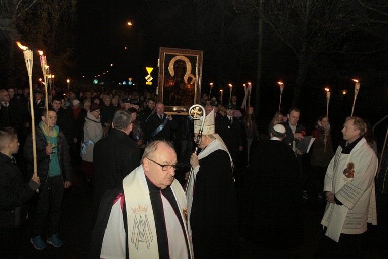 Strzegocin. Nawiedzenie w parafii Matki Bożej Szkaplerznej