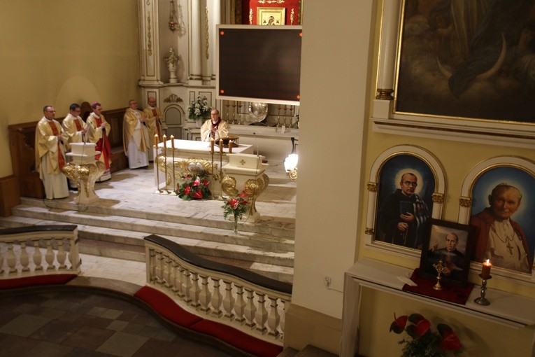 Płock. Odpust u klaretynów