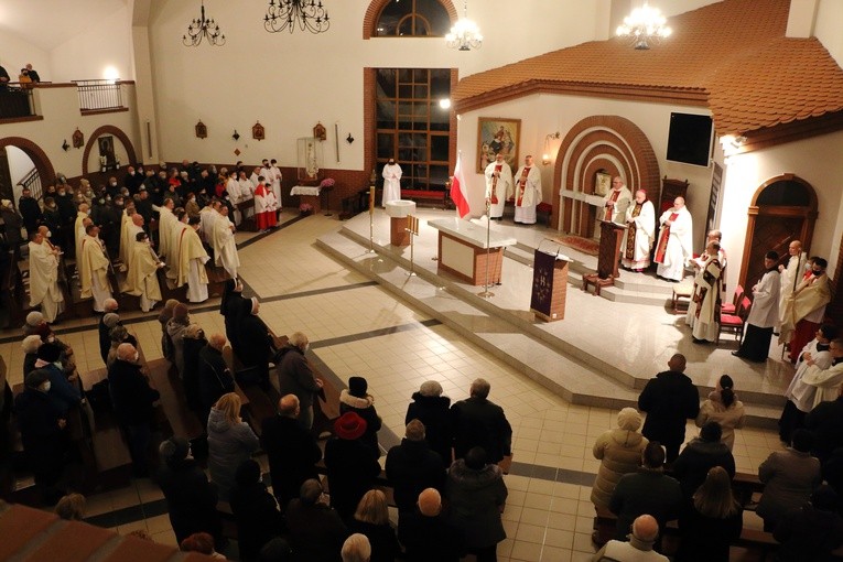 Parafia bł. Franciszki - poświęcenie świątyni