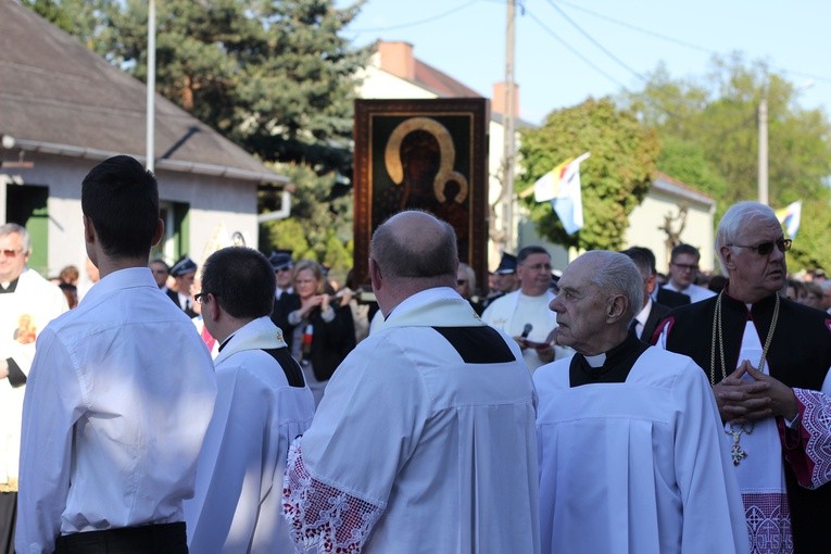 Dobrzyń n. Wisłą. Nawiedzenie w parafii pw. Wniebowzięcia NMP