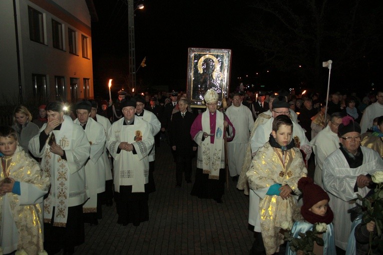 Popowo. Nawiedzenie w parafii Narodzenia NMP 