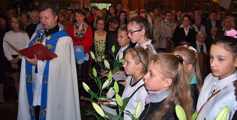 Naruszewo. Nawiedzenie w parafii św. Tekli