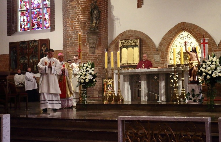 Msza św. dziękczynna w katedrze św. Mikołaja